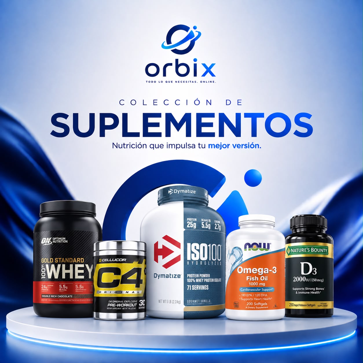 🌿 SUPLEMENTOS Y VITAMINAS ORBIX