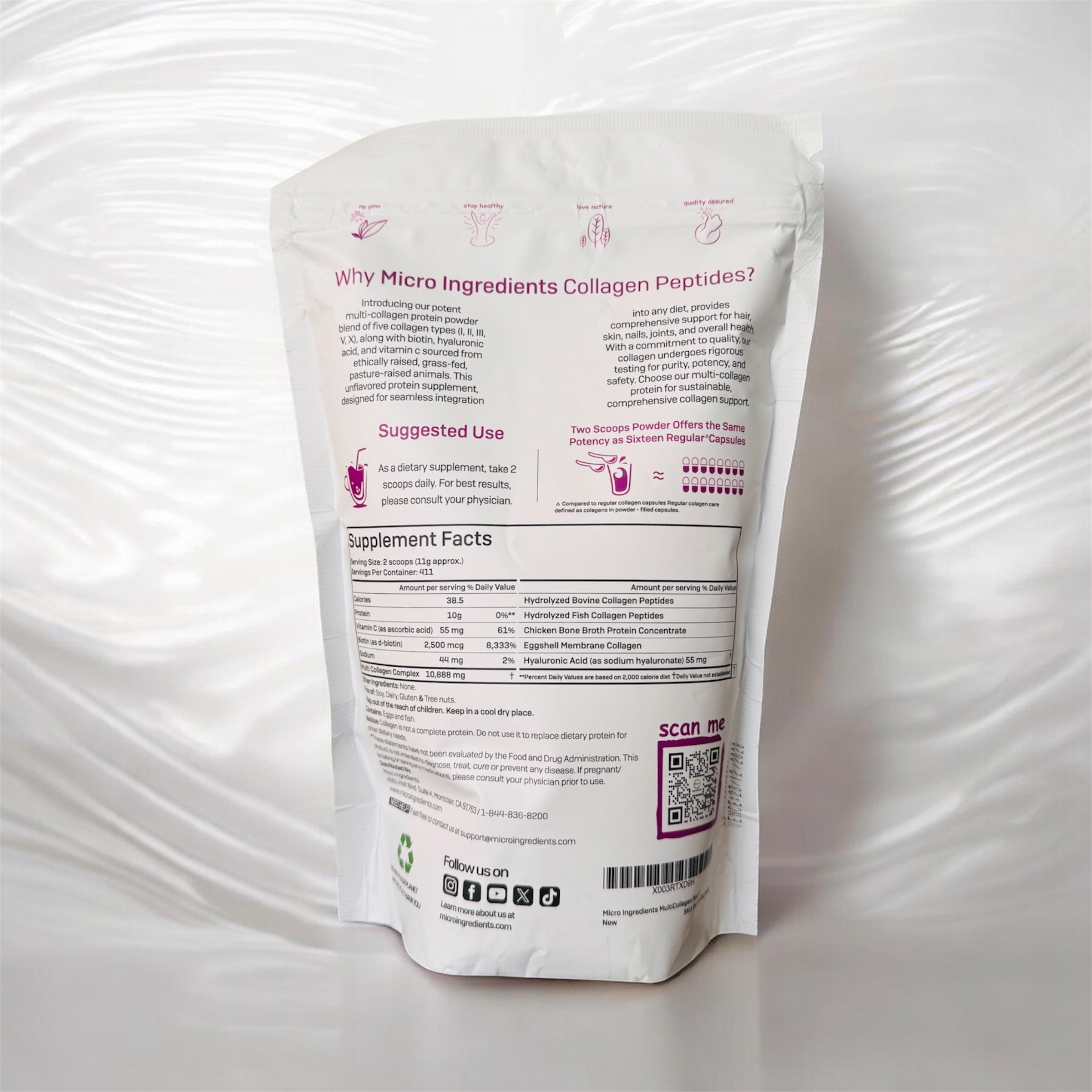 MULTI COLLAGEN PEPTIDES | COMPLEJO PREMIUM DE COLÁGENO