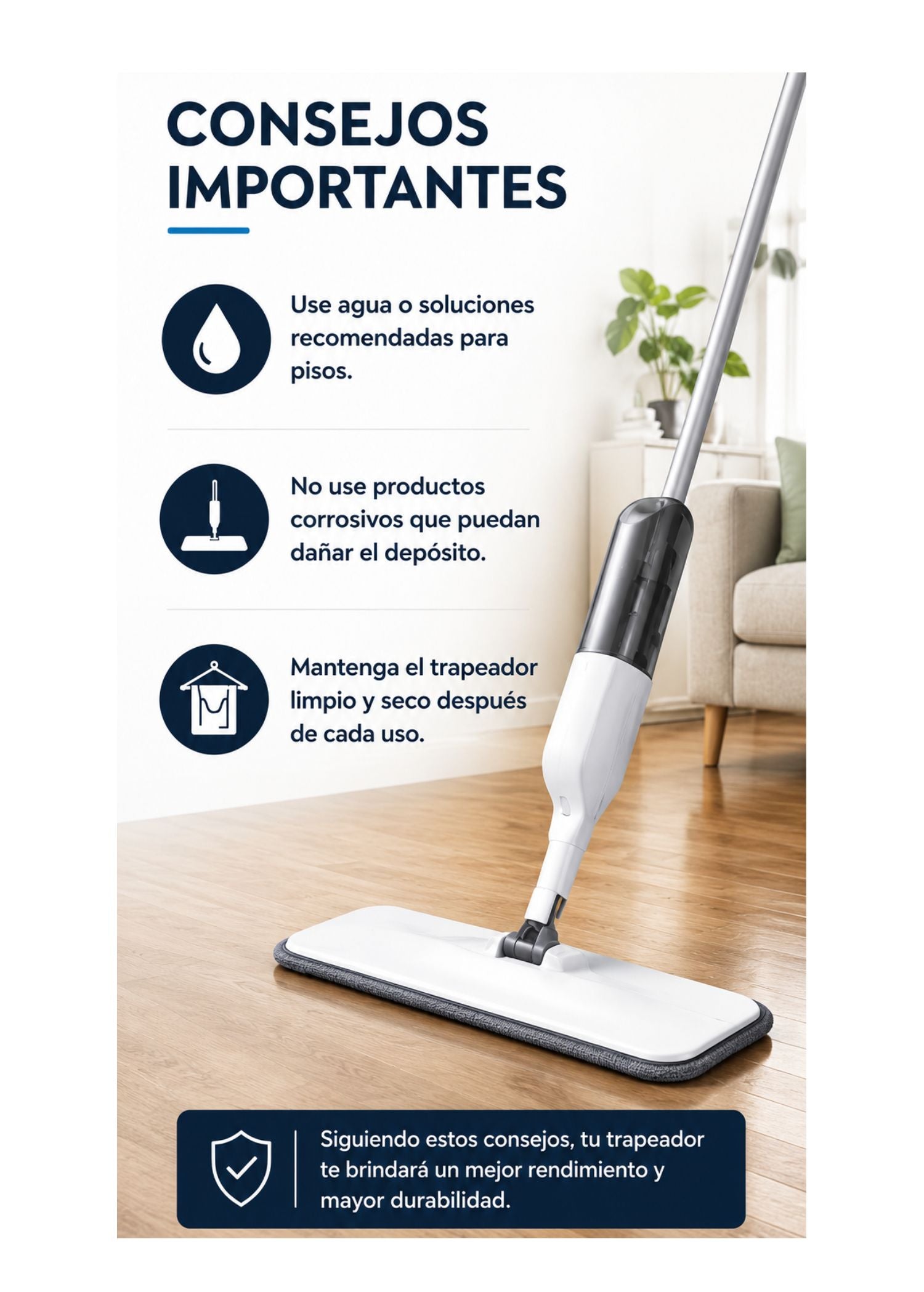🏆 Spray Mop Pro™ – Trapeador con Rociador 2 en 1