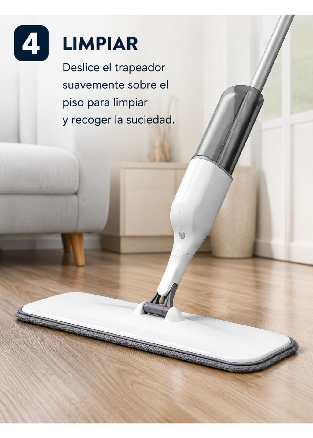 🏆 Spray Mop Pro™ – Trapeador con Rociador 2 en 1