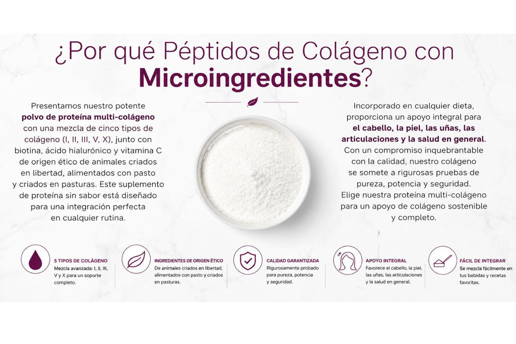 MULTI COLLAGEN PEPTIDES | COMPLEJO PREMIUM DE COLÁGENO